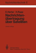 Cover-Bild zum Titel 'Nachrichtenübertragung über Satelliten' von 'H. Rupp, E. Herter'
