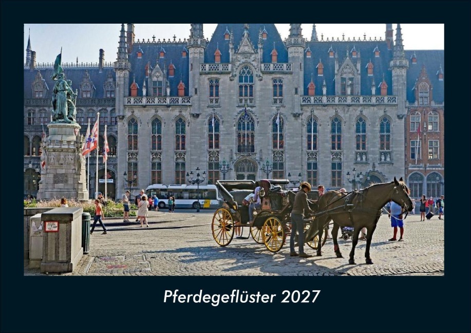 Pferdegeflüster 2027 Fotokalender DIN A4 - Tobias Schmitt, Kevin Heber