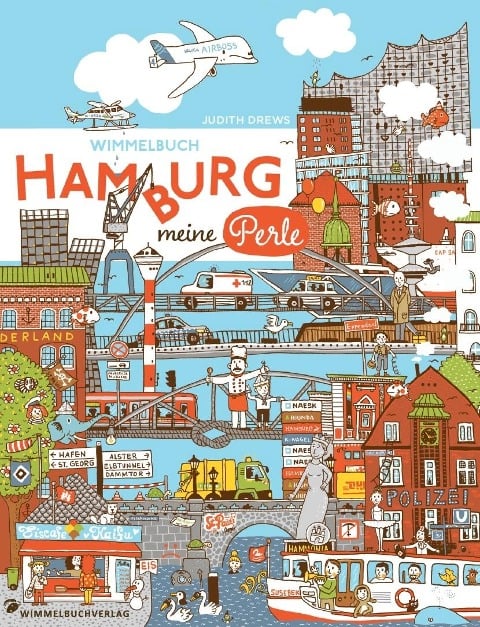 Hamburg Wimmelbuch. Hamburg meine Perle - 