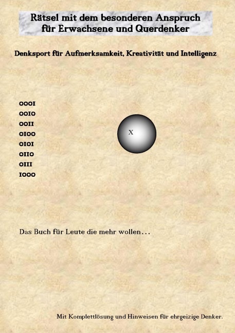 Rätsel mit dem besonderen Anspruch für Erwachsene und Querdenker - Carsten Richter