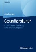 Cover-Bild zum Titel 'Gesundheitskultur' von 'Anna Osterspey'