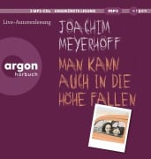 Cover-Bild zum Titel 'Man kann auch in die Höhe fallen' von 'Joachim Meyerhoff'