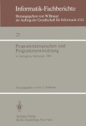 Cover-Bild zum Titel 'Programmiersprachen und Programmentwicklung' von ''