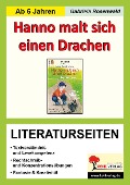Cover-Bild zum Titel 'Hanno malt sich einen Drachen - Literaturseiten' von 'Gabriela Rosenwald'