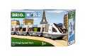 BRIO World - 36087 Trains of the World TGV Hochgeschwindigkeitszug | Spielzeuglok für Kinder ab 3 Jahren - 