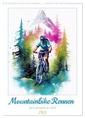 Mountainbike Rennen (Wandkalender 2025 DIN A2 hoch), CALVENDO Monatskalender - Steffen Gierok-Latniak