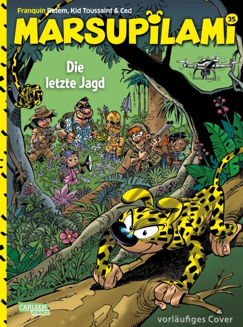 Marsupilami 35: Die letzte Jagd - André Franquin, Ced, Kid Toussaint