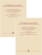 Cover-Bild zum Titel 'Bach-Repertorium Band III.1: Carl Philipp Emanuel Bach' von ''
