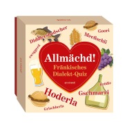 Cover-Bild zum Titel 'Allmächd - Fränkisches Dialekt-Quiz (Neuauflage)' von 'Frank N. Wirth'