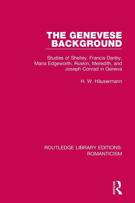The Genevese Background - H. W. Häusermann