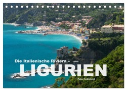 Cover-Bild zum Titel 'Die Italienische Riviera - Ligurien (Tischkalender 2026 DIN A5 quer), CALVENDO Monatskalender' von 'Peter Schickert'