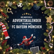 Cover-Bild zum Titel 'Der inoffizielle Adventskalender für Fans vom FC Bayern München' von 'Ella Fuchs'