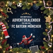 Cover-Bild zum Titel 'Der inoffizielle Adventskalender für Fans vom FC Bayern München' von 'Ella Fuchs'
