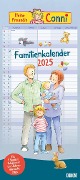Conni Familienkalender 2025 - Wandkalender - Familienplaner mit 5 Spalten - Format 22 x 49,5 cm - 