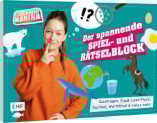Cover-Bild zum Titel 'Checkerin Marina: Der spannende Spiel- und Rätselblock' von 'Checkerin Marina, Katharina Arendt, Carola von Kessel'