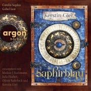 Cover-Bild zum Titel 'Saphirblau - Liebe geht durch alle Zeiten' von 'Kerstin Gier'