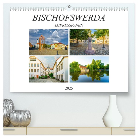 Bischofswerda Impressionen (hochwertiger Premium Wandkalender 2025 DIN A2 quer), Kunstdruck in Hochglanz - Dirk Meutzner