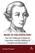 Cover-Bild zum Titel 'What Is the State For?' von 'Douglas Moggach'