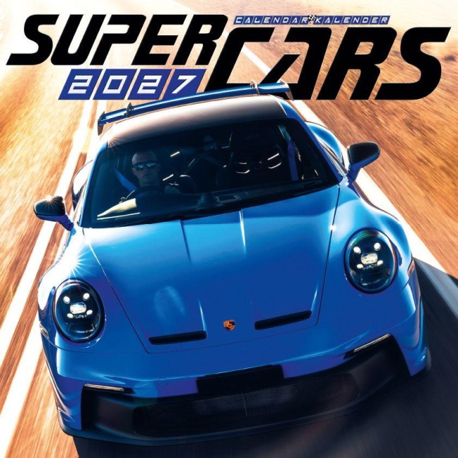 Super Cars Kalender 2027 - 