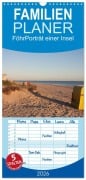 Cover-Bild zum Titel 'Familienplaner 2026 - Föhr 2026. Porträt einer Insel mit 5 Spalten (Wandkalender, 21 x 45 cm) CALVENDO' von 'Eyecatches/Sarah-Isabel Conrad'