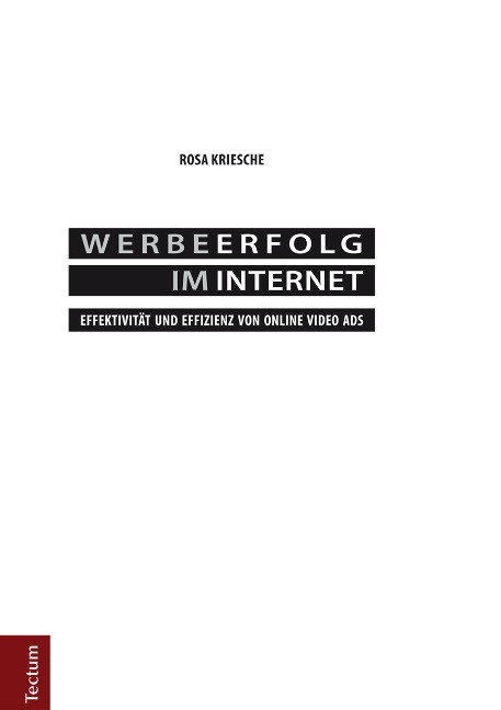 Werbeerfolg im Internet - Rosa Kriesche