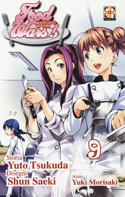 Tsukuda, Y: Food wars - Yuto Tsukuda, Shun Saeki, Yuki Morisaki