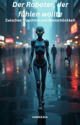 Cover-Bild zum Titel 'Der Roboter, der fühlen wollte: Zwischen Maschine und Menschlichkeit' von 'Hamouda'