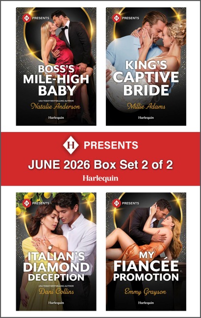 Harlequin Presents June 2026 - Box Set 2 of 2 - Natalie Anderson, Emmy Grayson, Millie Adams, Dani Collins