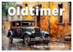Cover-Bild zum Titel 'Oldtimer - Vergangenheit neu entdeckt (Tischkalender 2026 DIN A5 quer), CALVENDO Monatskalender' von 'Erich Krätschmer'