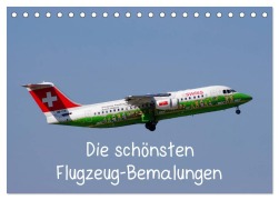 Cover-Bild zum Titel 'Die schönsten Flugzeug-Bemalungen (Tischkalender 2027 DIN A5 quer), CALVENDO Monatskalender' von 'Thomas Heilscher'