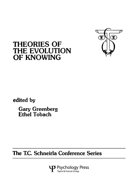 theories of the Evolution of Knowing - 