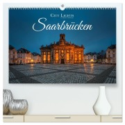 Cover-Bild zum Titel 'City Lights Saarbrücken (hochwertiger Premium Wandkalender 2026 DIN A2 quer), Kunstdruck in Hochglanz' von 'Bettina Dittmann'