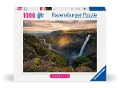 Cover-Bild zum Titel 'Erwachsenenpuzzle 1000 Teile - Haifoss auf Island' von ''