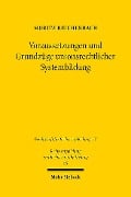 Voraussetzungen und Grundzüge unionsrechtlicher Systembildung - Moritz Reichenbach