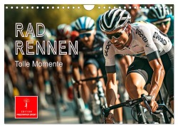 Cover-Bild zum Titel 'Radrennen - tolle Momente (Wandkalender 2026 DIN A4 quer), CALVENDO Monatskalender' von 'Peter Roder'
