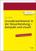 Cover-Bild zum Titel 'Grunderwerbsteuer in der Steuerberatung - kompakt und visuell' von 'Katrin Dorn, Nils Petersen, Steffi Scharf, Benjamin Mähl, Christian Saecker'