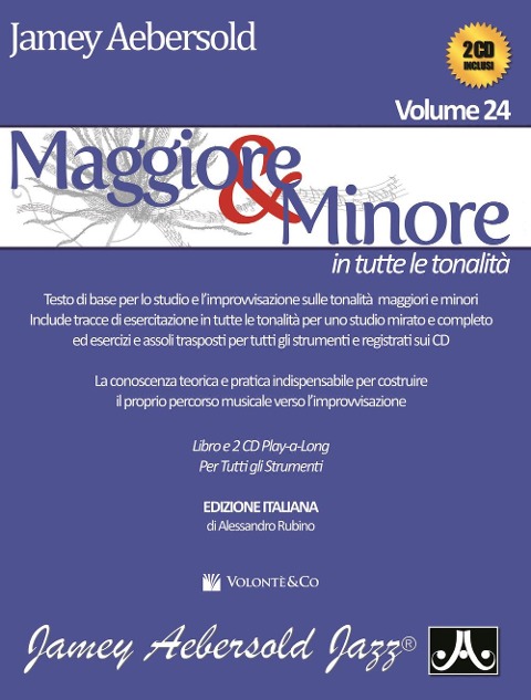 Aebersold, J: Maggiore & minore in tutte le tonalità. Con CD - Jamey Aebersold