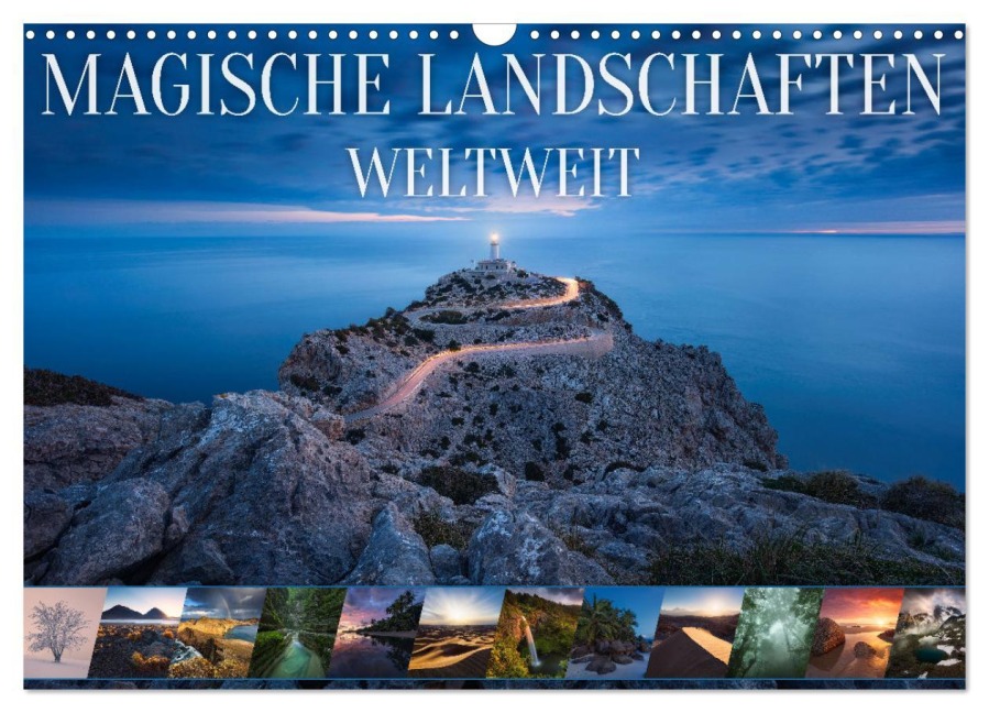 Magische Landschaften Weltweit (Wandkalender 2026 DIN A3 quer), CALVENDO Monatskalender - Michael Breitung