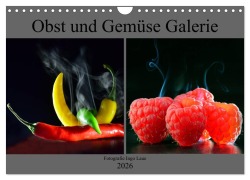 Cover-Bild zum Titel 'Obst und Gemüse Galerie (Wandkalender 2026 DIN A4 quer), CALVENDO Monatskalender' von 'Ingo Laue'