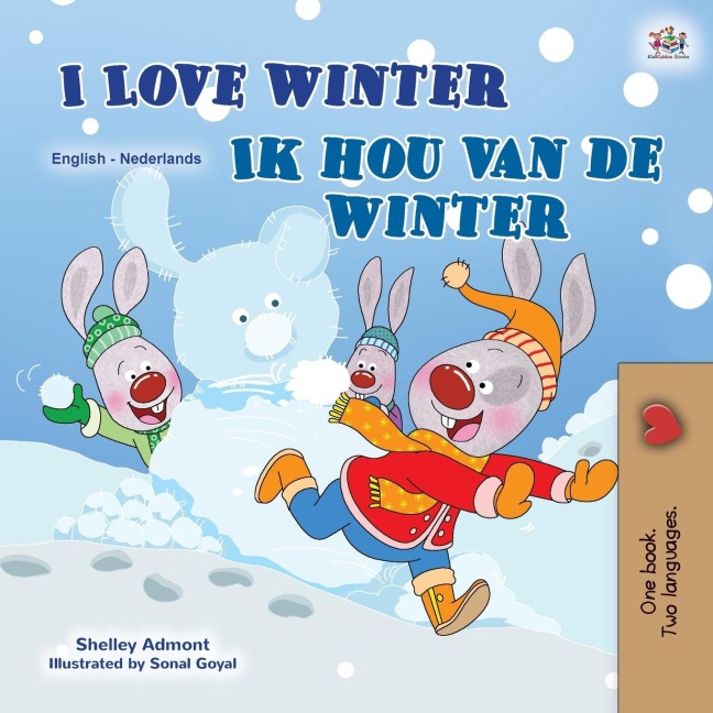 I Love Winter (English Dutch Bilingual Children's Book) - Shelley Admont, Kidkiddos Books