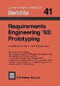 Requirements Engineering '93: Prototyping - 