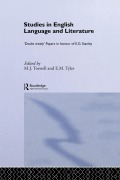 Cover-Bild zum Titel 'Studies in English Language and Literature' von ''