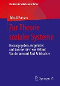 Zur Theorie sozialer Systeme - Talcott Parsons