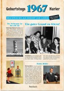 Cover-Bild zum Titel '1967 - Geburtstagskurier' von 'Ute Wielandt'