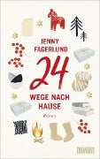 Cover-Bild zum Titel '24 Wege nach Hause' von 'Jenny Fagerlund'