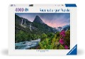 Cover-Bild zum Titel 'Erwachsenenpuzzle 4000 Teile - Atemberaubende Bergstimmung' von ''