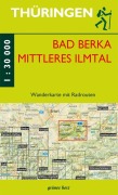 Cover-Bild zum Titel 'Wanderkarte Bad Berka und Mittleres Ilmtal 1 : 30 000' von ''