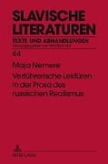 Cover-Bild zum Titel 'Verführerische Lektüren in der Prosa des russischen Realismus' von 'Maja Nemere'
