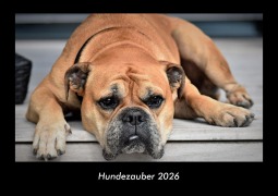 Cover-Bild zum Titel 'Hundezauber 2026 Fotokalender DIN A3' von 'Tobias Becker'