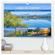 Cover-Bild zum Titel 'Lago di Varese - Eine der schönsten Seenlandschaften Italiens (hochwertiger Premium Wandkalender 2026 DIN A2 quer), Kunstdruck in Hochglanz' von 'LianeM LianeM'